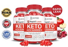 Rapid Lean Keto ACV Gummies 1000MG Apple Cider Vinegar 180 Gummys