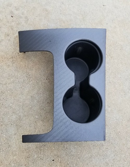 20162017 Chevrolet Impala Center Console Cup Holder w/Trim OEM Gray