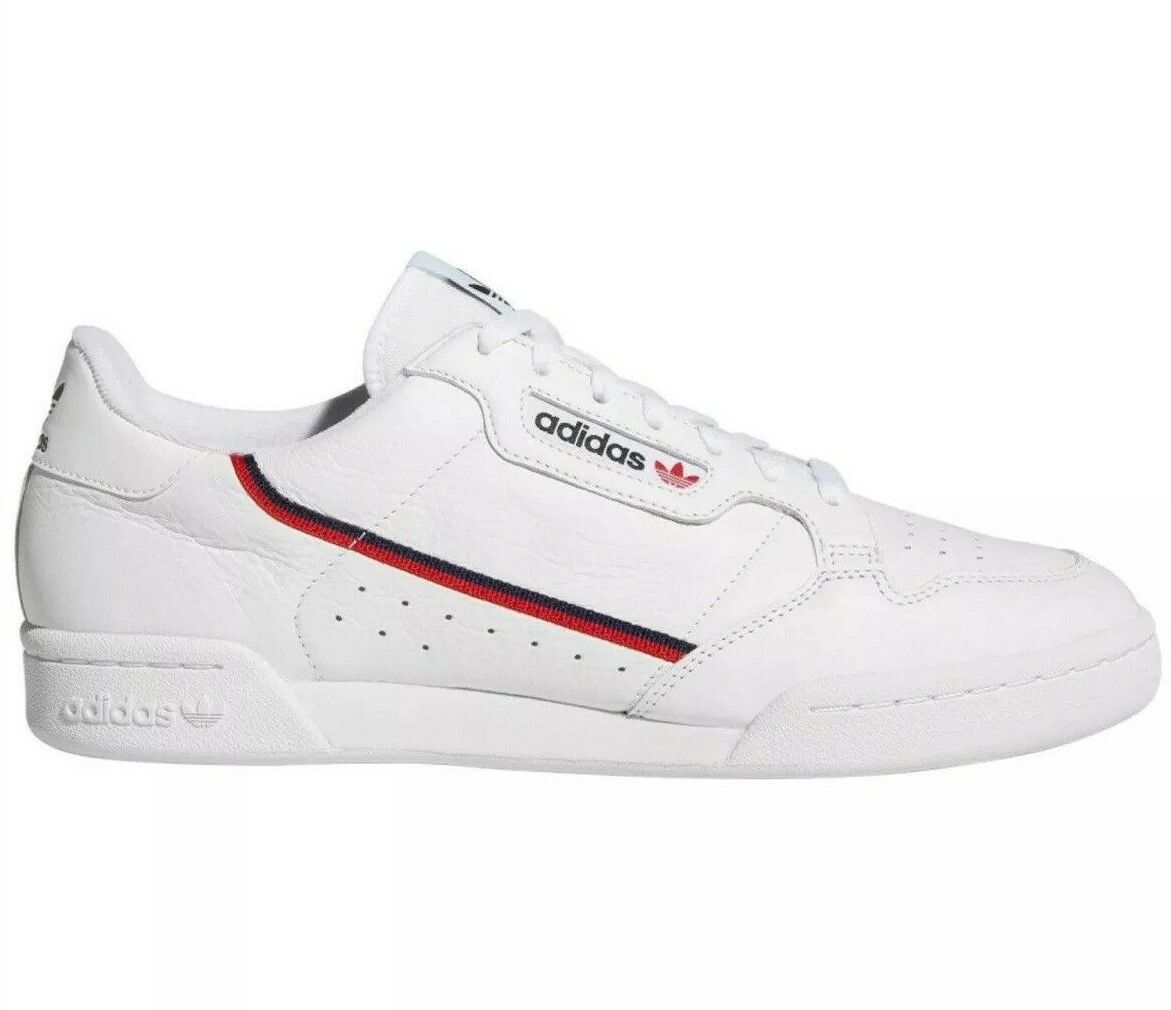 Adidas continental store 8 white sale