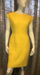 escada yellow dress