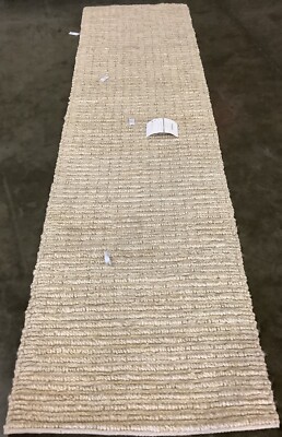IVORY 2'-6'' X 10' Broken Thread Rug, Reduced Price 1172665475 NF750A-210