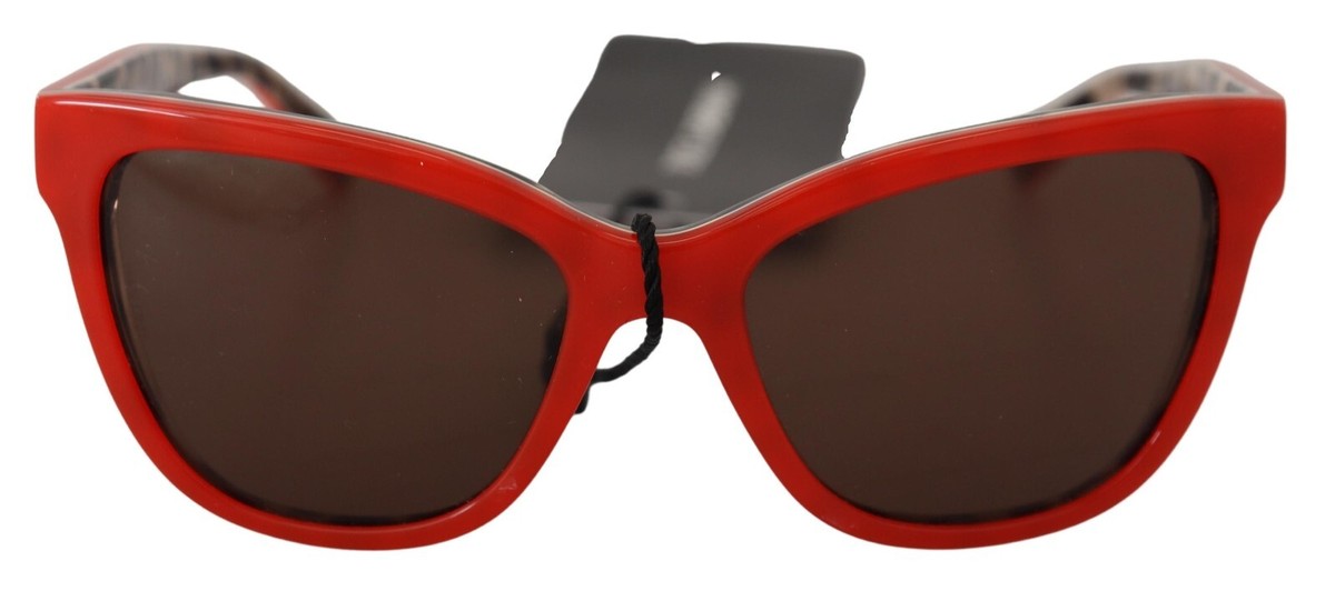 Dolce&gabbana Sunglasses Dolce And Gabbana Red Cat Eye Glasses