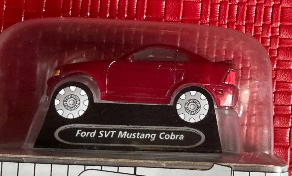 Radio Shack Zip Zaps Micro RC Car Red Ford Mustang Cobra Body Kit Nib 1:64 - Image 2 of 4