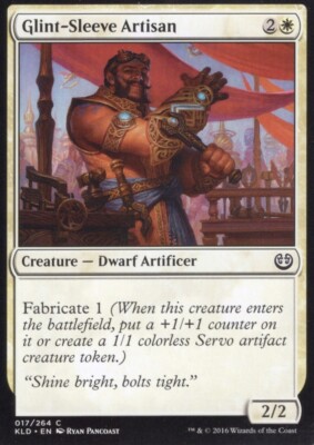 3X GLINT-SLEEVE ARTISAN 017/264 KALADESH MTG MAGIC LP X3