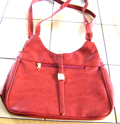 Damenhandtasche-weinrot ?-30 x 29 cm-ETERNAL-love-plus Damenuhr-Eternal-love-TOP