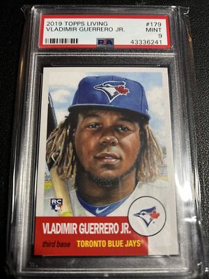 VLADIMIR GUERRERO JR 2019 TOPPS LIVING #179 RC ROOKIE BLUE JAYS