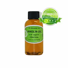 Premium LANOLIN OIL USP Grade Skin Lip Nails Body Moisturizing Pure Cold Pressed