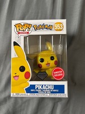 Funko Pop! Vinyl: Pokémon - Pikachu (Diamond Collection) - GameStop (GS)...