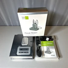 Phonak ComPilot Hearing Aid Wireless TV Connection w/TVLink S BaseStation Bundle