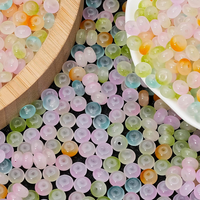 500Pcs Glasperlen In Bunt Runde Bunte Perlen Zum AuffäDeln (Bunt-D)