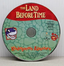 The Land Before Time, Kindergarten Adventure PC Video Game DISC ONLY