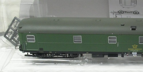 H0 Bahnpostwagen Dt. Bundespost Dingler 010236 KKK neuw. OVP | Zustand: Gebraucht
