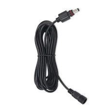 16.4 ft Black IP67 Waterproof DC Extension Cable Cord 2.1mm x 5.5mm DC Wire