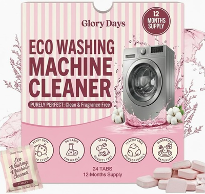 #ad New Best Glory Days Washing Machine Cleaner Tablets For Front Load amp; Top Washers $19.99
