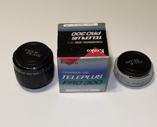 Kenko Teleplus Pro 300 2X With box And 1.4X Teleconverter for Nikon