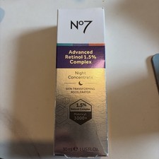 Boots No.7 Advanced Retinol 1.5 Complex Night Concentrate - 30ml