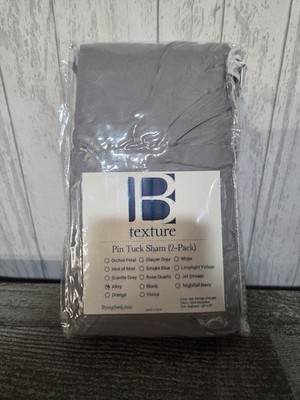 Byourbed Pin Tuck Sham (2-Pack). 20''x26''