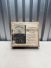 Vintage Micronta Radio Shack 22-201A Analog Multimeter 18 Range Multitester Box