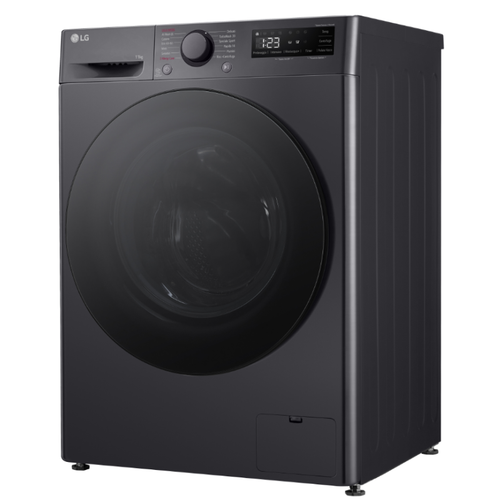 LG  F4R5011TSMB LAVATRICE  11 KG 1400 GIRI INVERTER AI DD VAPORE CL. A  NERO  - Foto 4 di 11