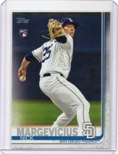 2019 Topps Update Series - Nick Margevicius #US249 (RC) San Diego Padres