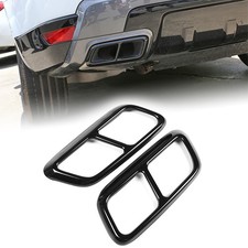 Exhaust Muffler Tail Pipe Cover Black Fit Land Rover Range Rover Sport 2018-2019