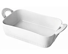 Pillivuyt Toulouse Porcelain Rectangular Baker, 6"x4.75", Oven to Microwave