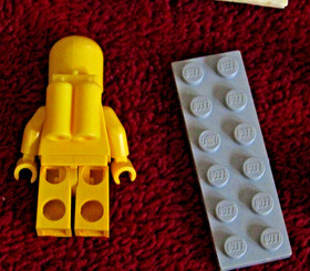 Vintage LEGO Legoland Space 6802 Space Probe Manual Missing 2 Pieces