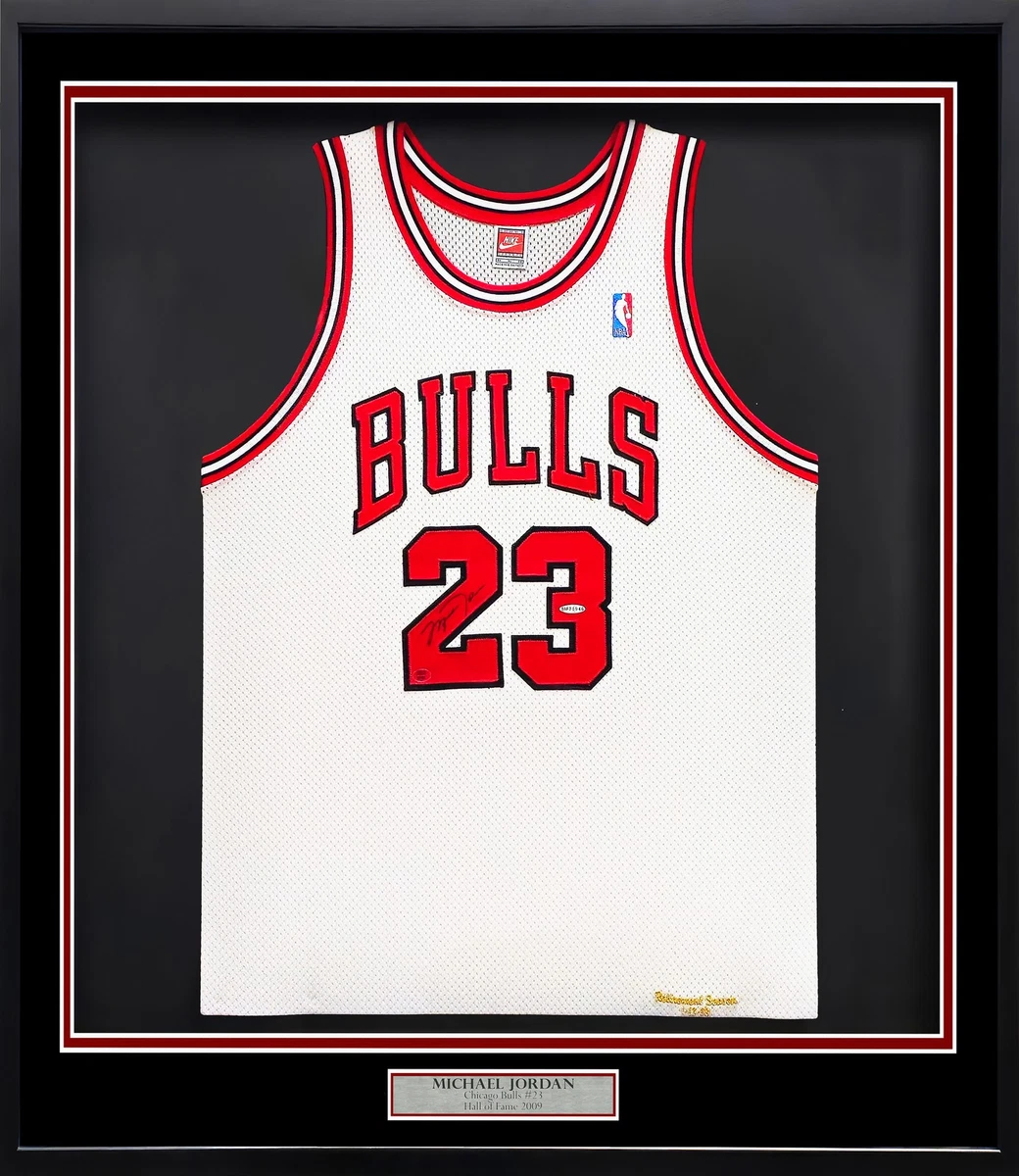 迈克尔* 乔丹NBA Upper Deck 原始亲笔签名球衣| eBay