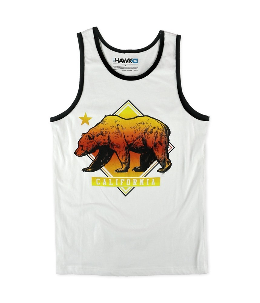 Tony Hawk Mens Cali Diamond Tank Top White Small 4090₽