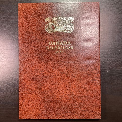 Canada Half Dollar 1937- Dansco Coin Folder, Used, Item #33460