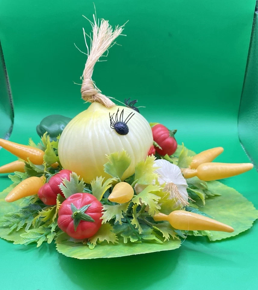 Arte de Pared VEGETAL Pestañas+Labios Antropomórficas KITSCHY Plástico De Colección Foto 2 de 4