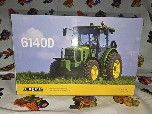 Ertl John Deere 6140D Cast Iron 1/16 Scale Prestige Tractor - Picture 4 of 6