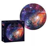 Puzzle 500 ElementóW. Round. Galaktyka 1 Interdruk Puzzle