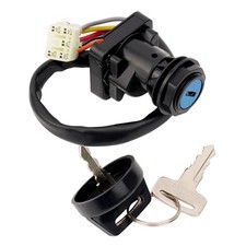 Ignition Key Switch 37110-38F19 Compatible with Suzuki King Quad 750 LTA750 2...