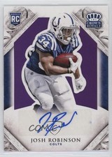 2015 Panini Crown Royale Rookie Signature Purple 25/25 Josh Robinson Auto ms9