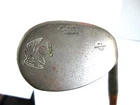 Hickory Golf LARGE HAND FORGED / DOT PUNCHED NIBLICK Wood Shaft Club 34.5"