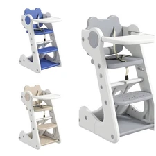 High Chair for Toddler - Toddler Eating Chair with Tray & Belt, Comfortable Feed