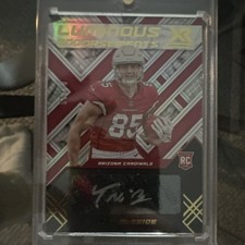 Panini 2022 XR Trey McBride Luminous Endorsements #LUM-TM RC Auto Hard Signed