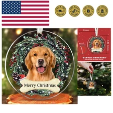Golden Retriever Ornament - Golden Retriever Gifts for Women Men, Gifts for D...