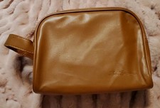 BEN SHERMAN Brown Washbag Toiletry Bag