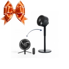 Shark FlexBreeze Portable Pedestal Tabletop Fan - Black