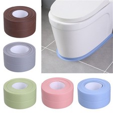 1Pc PVC Waterproof Adhesive Sealing Sticker Tape for Sink Bath Kitchen Wall Edge