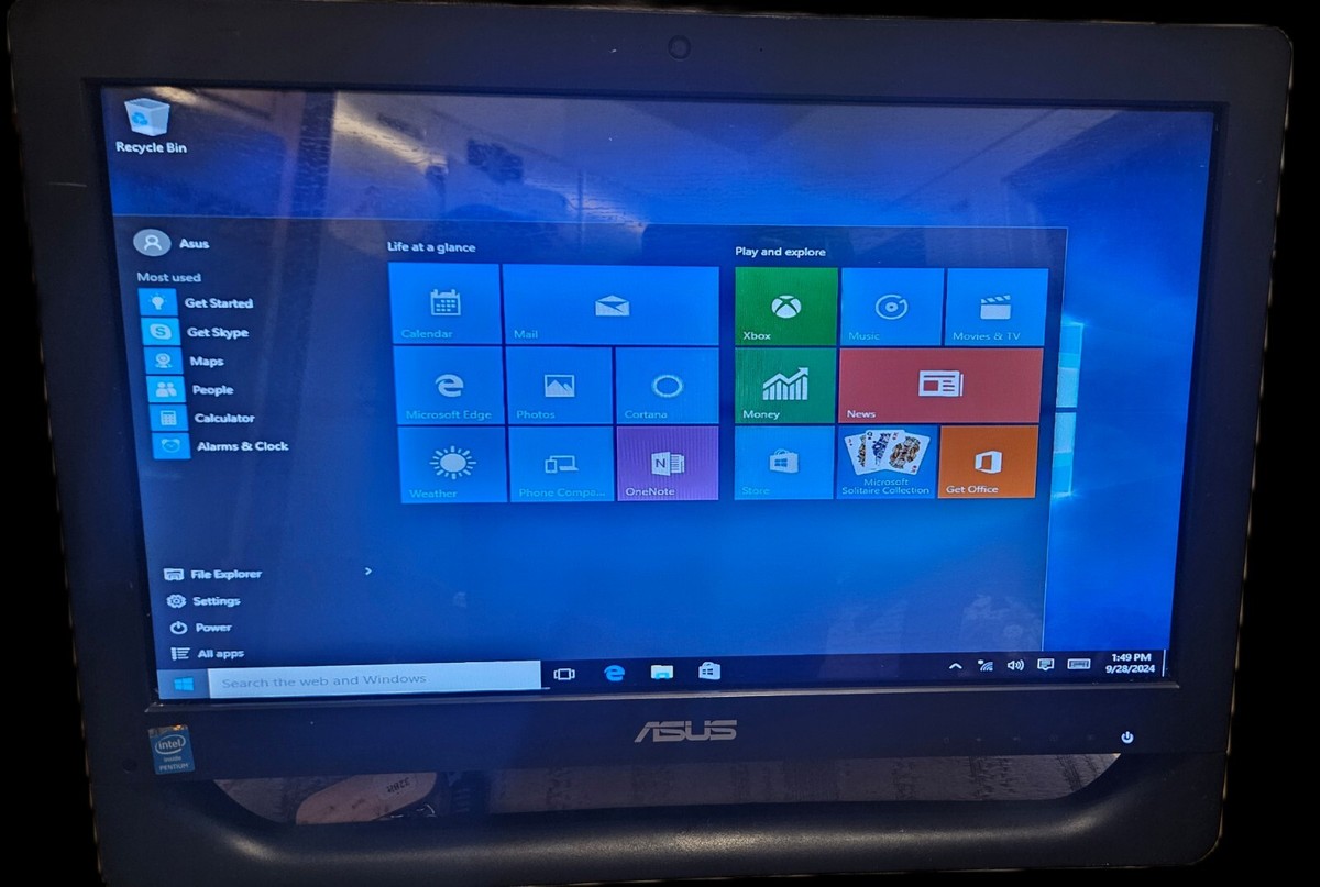 ASUS ET2020A 一体型タッチパネル 20型 AMD All-in-One ASUS Screen ET2013I AIO 20