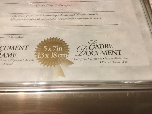 Brand New! 5 X7 DOCUMENT and/or PIC FRAME. - Picture 4 of 8