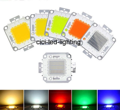 SMD LED ChipSuper Bright Integrated High Power Bulb Floodlight 10/20/30/50/100W - Picture 10 of 16