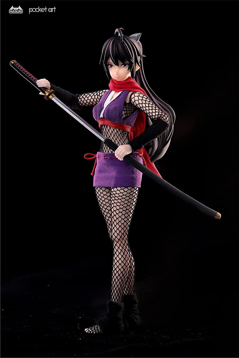 HASUKI pocket art series PA002 female Ninja Hagi 1/12 Toy HASUKI pocket art series PA002 female Ninja Hagi 1/12 Toy