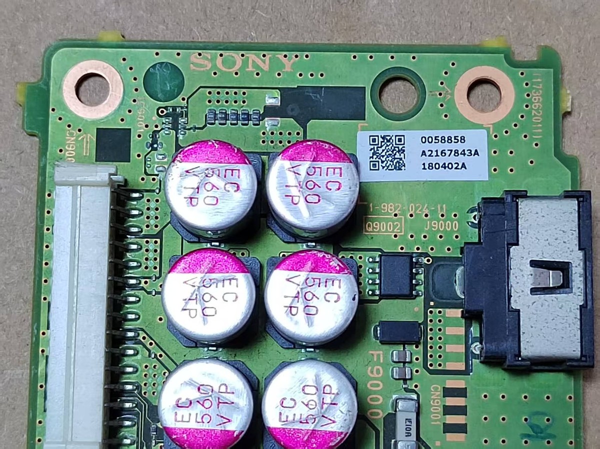 Power DC INPUT BOARD FOR SONY XBR-65X900E KD-65XE9005 TV A2167842A