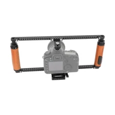 CAMVATE Larger Camera Cage Extension Frame w/Manfrotto-Type Quick Release Plate