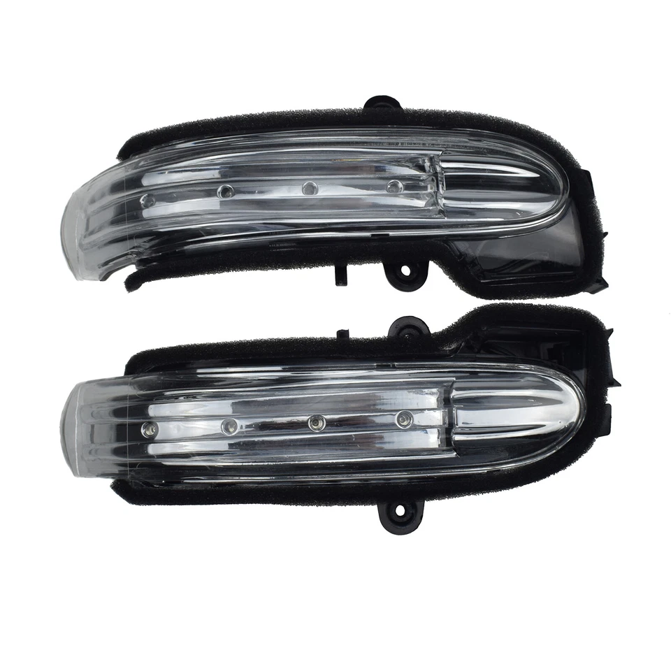 A Pair Mirror Turn Signal Lights Left & Right For Mercedes C200 C230 C280 C350 - Image 4 of 4