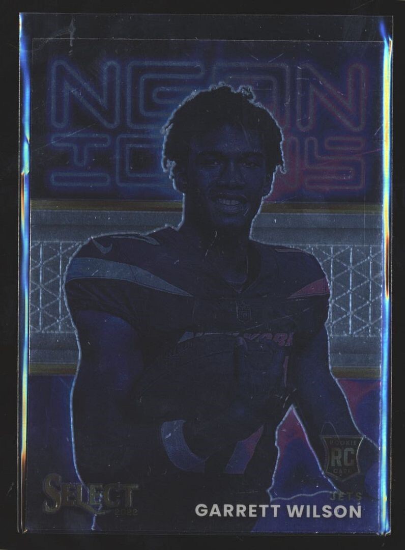 2022 SELECT NEON ICONS ROOKIE GARRETT WILSON JETS